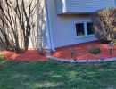 red mulch side